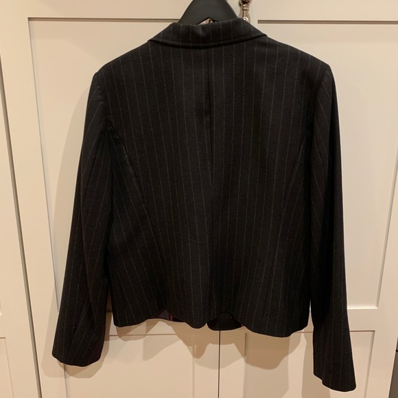 J. Crew Wool Pinstripe Blazer - Picture 2 of 9